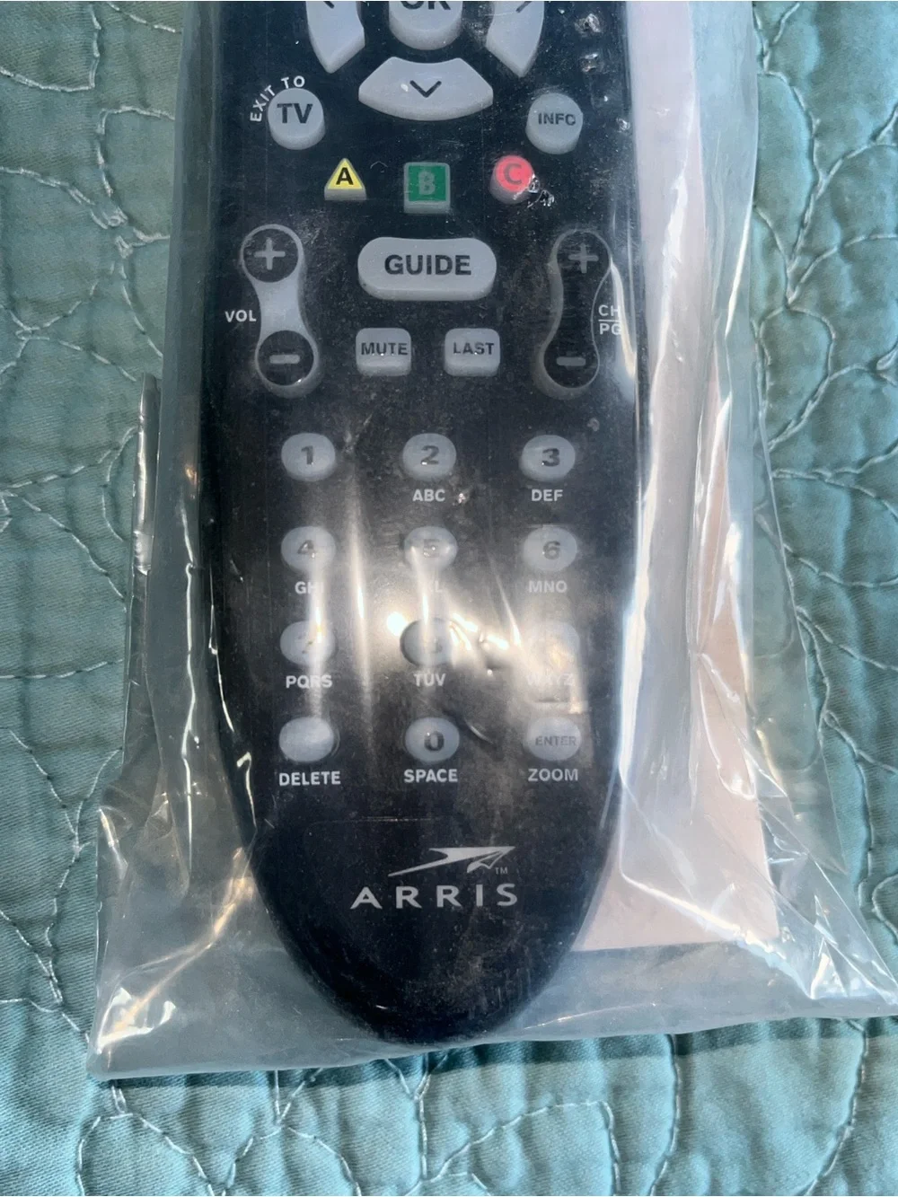 Arris Black Universal Remote Control for Cable Boxes